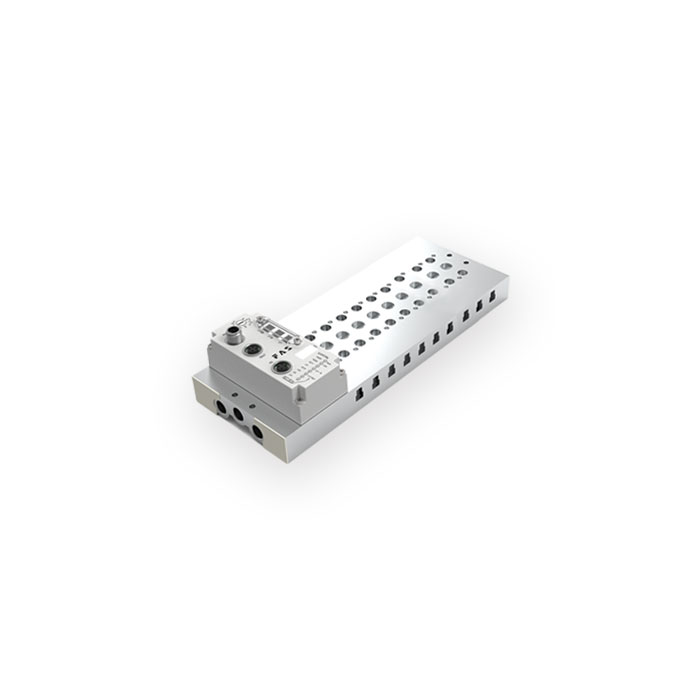 Modbus-RTU communication valve、10 valve positions、For 4V3 series valve specifications G3/8、FV-A43-B5210-MBR-WH