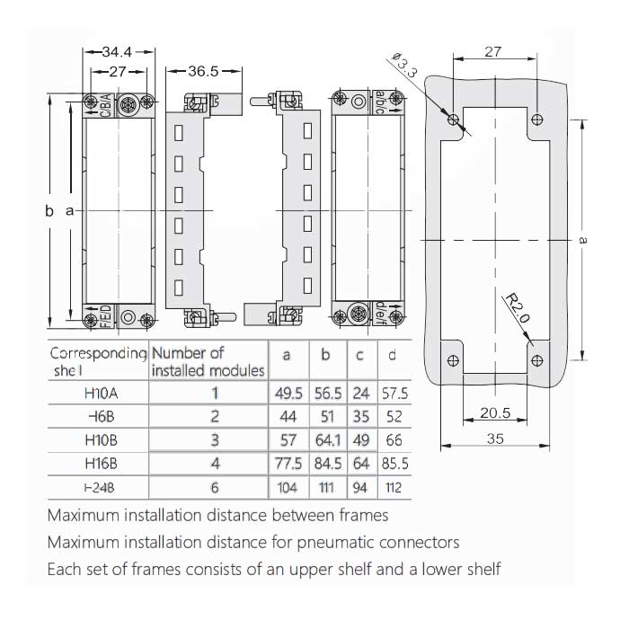 HM module framework、H24B-T6-F、09140240313