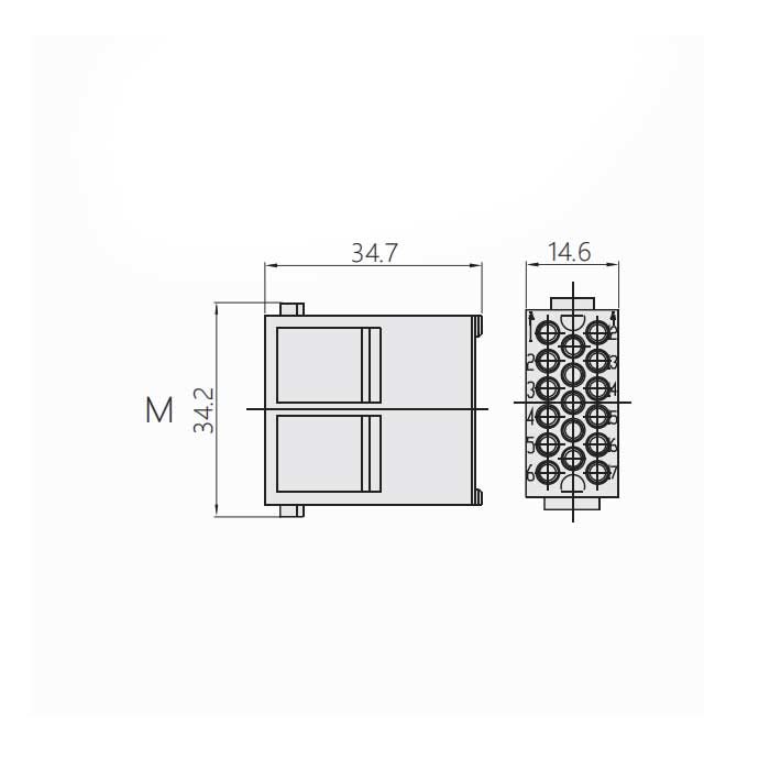 HM module、Male、HM-017-M、09140173001